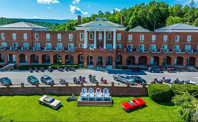 A1 Tours Natural Bridge A Nature and History Experience Hotel Entrance Virginia