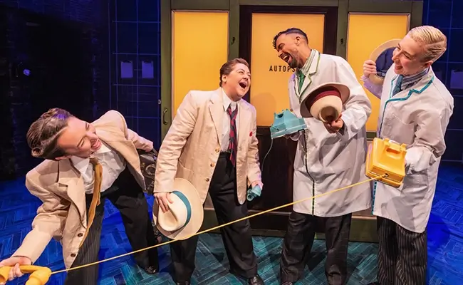 A1 Tours Operation Mincemeat on Broadway NYC Ensemble