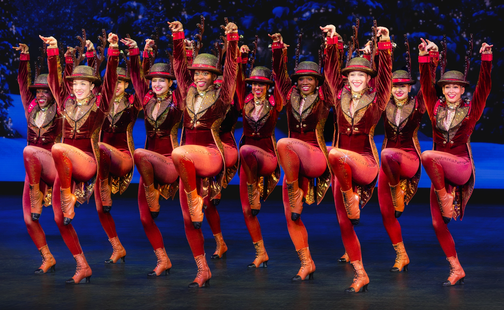 Christmas Spectacular at Radio City Music Hall Rockettes Reindeer