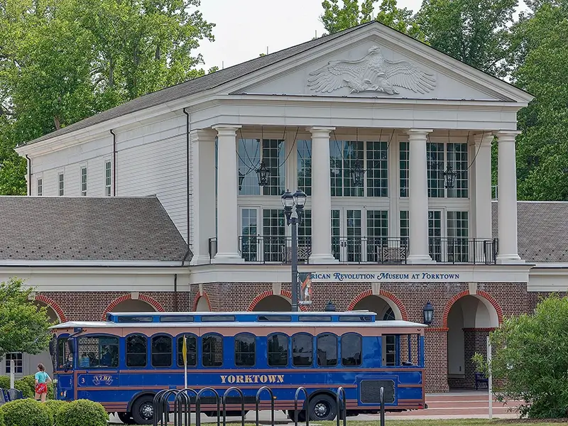 A1 Tours Multi-Day Tour NYE Gala American Revolution Museum Yorktown Trolley Williamsburg VA